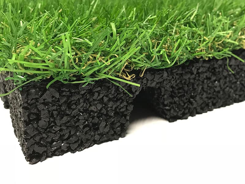 Artificial Grass Tile Touch Err Team Gummiboden Belage